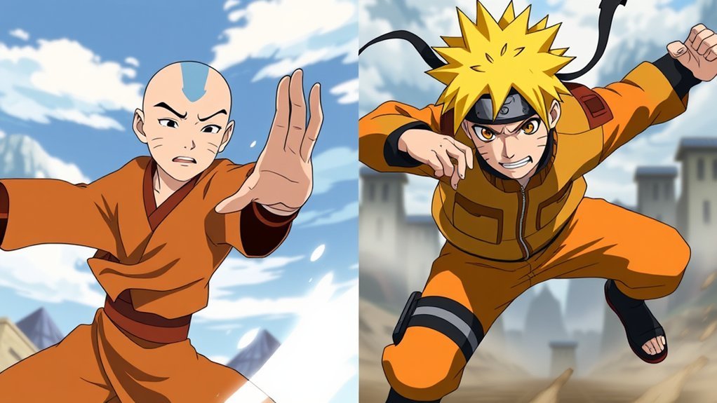 avatar versus traditional anime