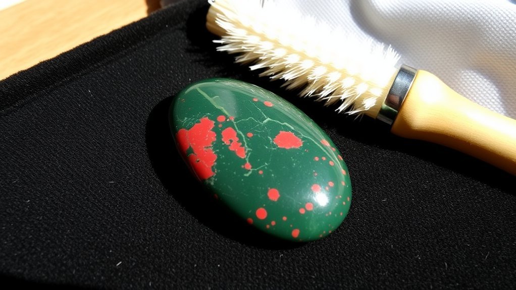 bloodstone care and cleaning