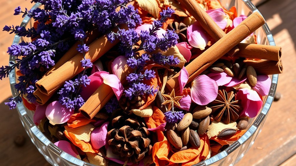 fragrant combinations and aromas