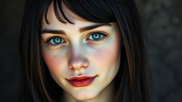 irish with dark features