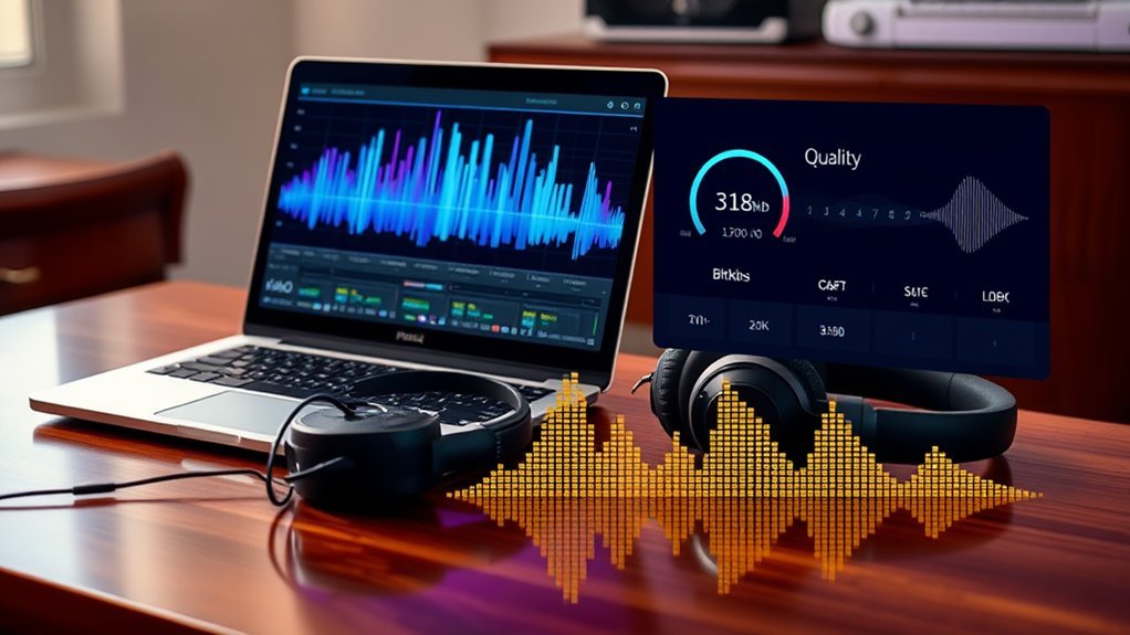 optimal audio download settings