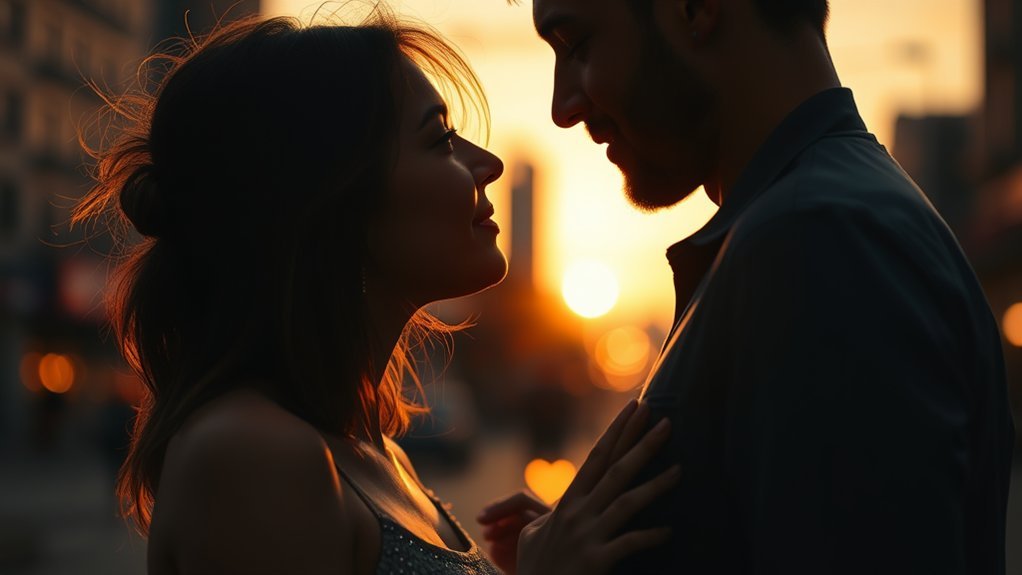 playful interaction and attraction