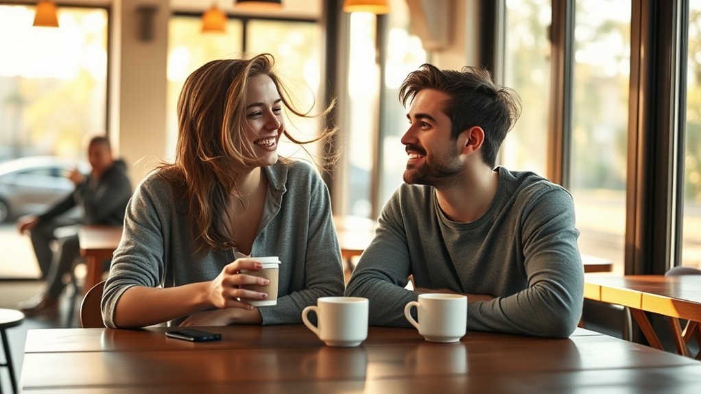 playful romantic interactions