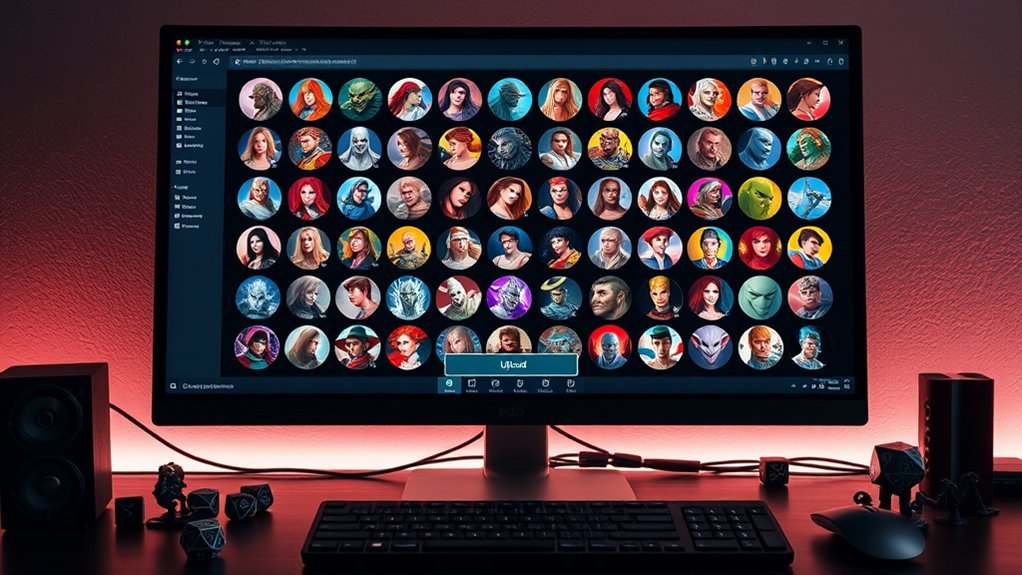 token sharing and uploading